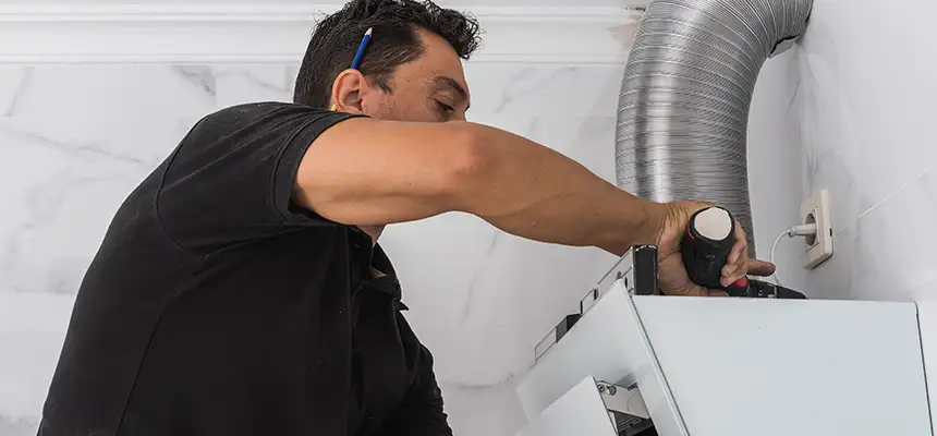 Precision In-wall Dryer Vent Cleaning & Rerouting Corrections in Carlsbad, CA